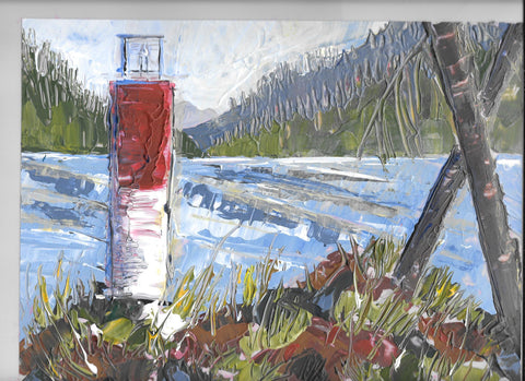 Day Trip to Twin Island, a Plein Air Painting Day